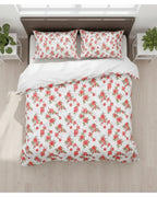 Medium| Pure Cotton Double Sheet Set (5ft x 7ft) + 2 Pillow Covers | White