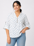 Free Size| Size Ladies Premium Top| White ( Best fit L/XL/XXL)