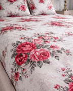 Priya| Budget Cotton Queen Sheet Set (6ft x 7ft)|White