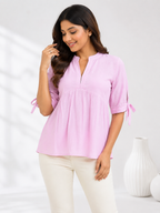 Free Size| Size Ladies Premium Top| Pink ( Best fit L/XL/XXL)