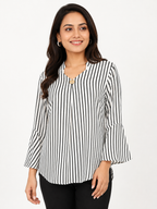 Free Size| Size Ladies Premium Top| White ( Best fit M/ L)