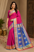 Beautiful Silk kota Gadwal Saree| Rani