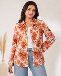 Free Size| Size Ladies Premium Shirt Top With Winner | Floral ( Best fit L/XL/XXL)