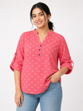 Free Size| Size Ladies Premium Top| Pink ( Best fit L/XL/XXL)