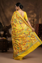 Back Pose Pallu Drape