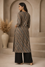 Back view over shoulder
