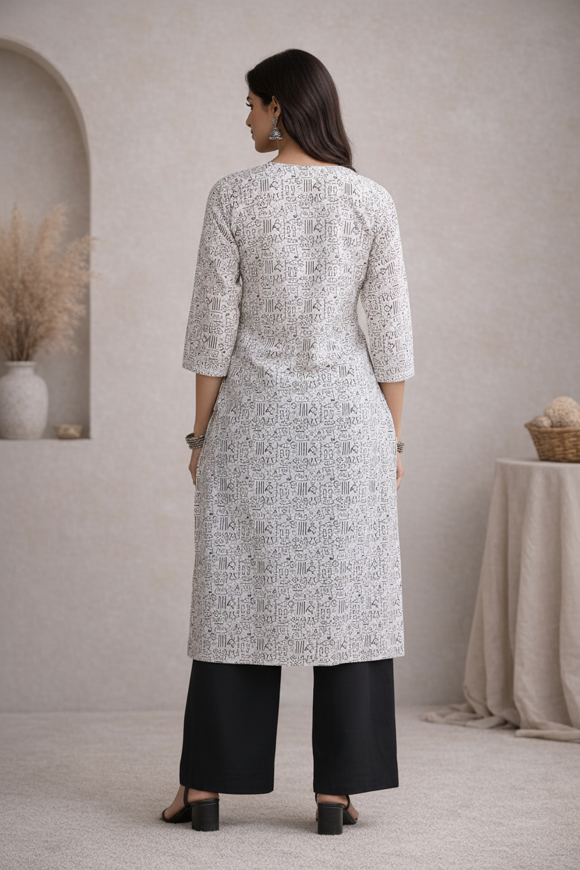 Back view