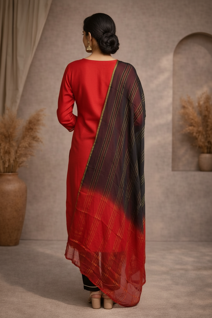 Back view