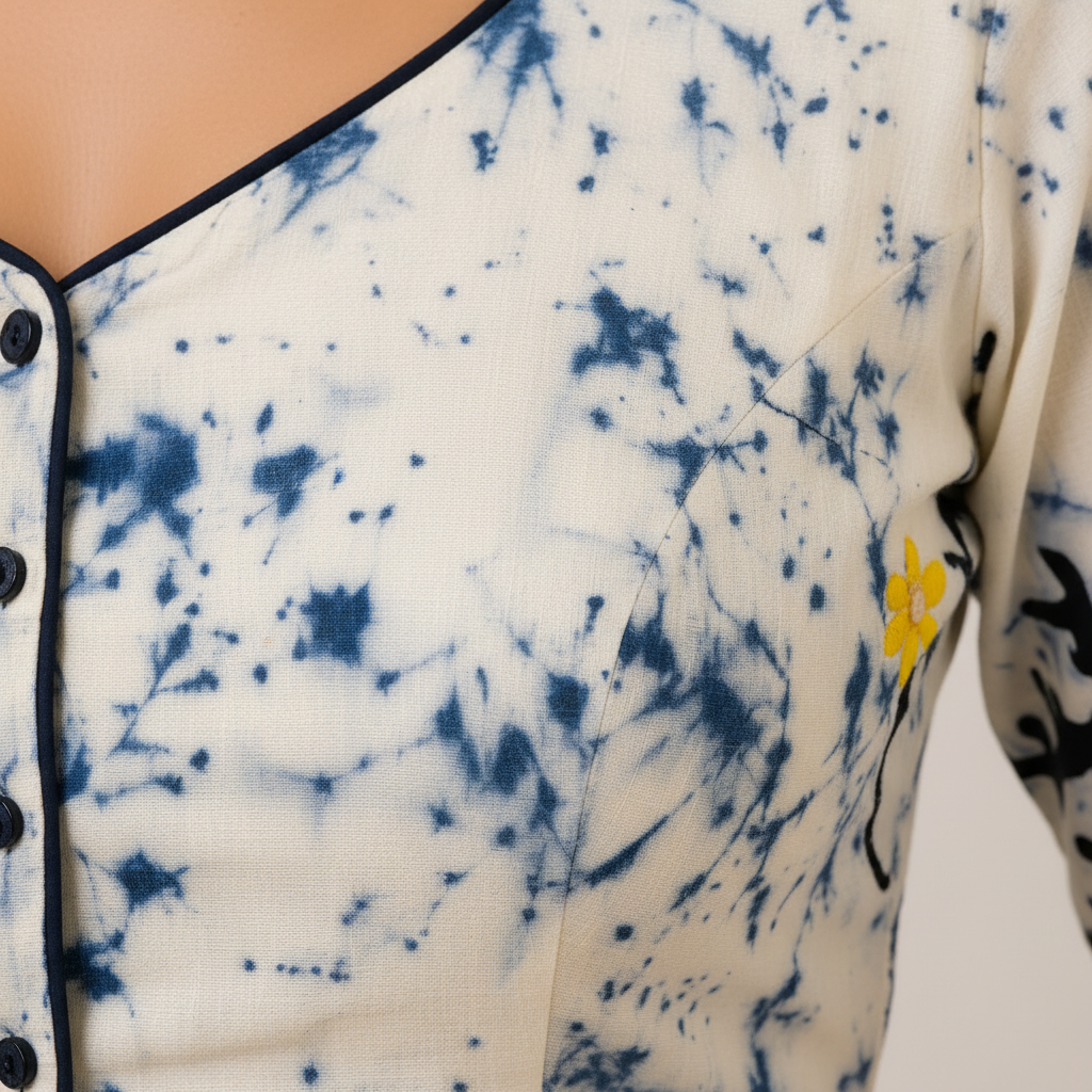 Batik Blouse Texture
