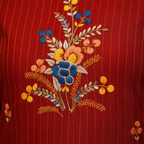 Embroidery close-up