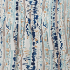 Texture shot - blue watercolour brushstroke stripe print
