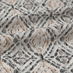 Texture shot - geometric ikat print