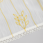 Texture shot - white embroidered shrug