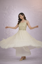 Twirl showing tiered layers